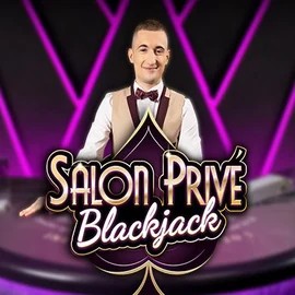 Blackjack Salon Privé online game logo by Ezugi on spinalto.eu