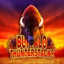 Buffalo Thunderstacks online game logo by Amatic Industries on spinalto.eu