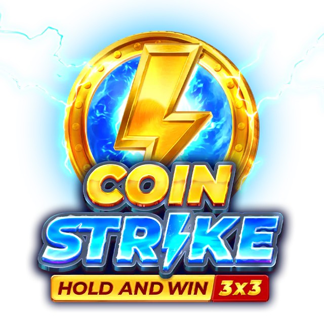 Coin Strike: Hold and Win slot logo by Playson at Spinalto Casino