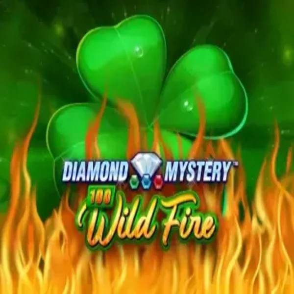 Slots logo of Diamond Mystery 100 Wild Fire from Greentube at Spinalto Casino