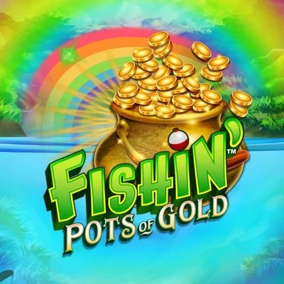 Fishin Pots Of Gold online game logo by Gameburger Studios on spinalto.eu