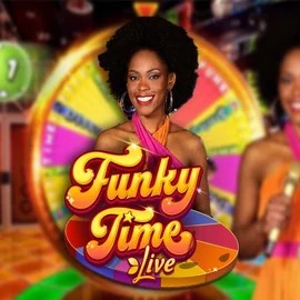 Official Live Casino logo: Funky Time by Evolution at Spinalto Casino