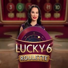 Lucky 6 Roulette online game logo by Pragmatic Play on spinalto.eu
