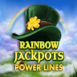 Rainbow Jackpots Power Lines slot icon by Red Tiger Gaming, available at Spinalto Casino