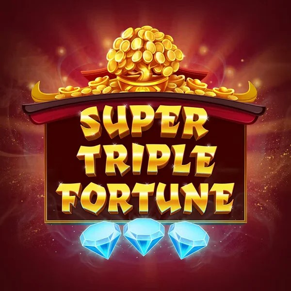 Super Triple Fortune slot logo by Greentube at Spinalto Casino