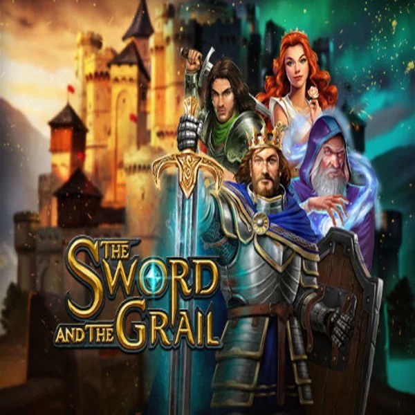 The Sword and the Grail online game logo by Play'n GO on spinalto.eu
