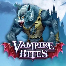 Vampire Bites slot logo by Amusnet Interactive at Spinalto Casino